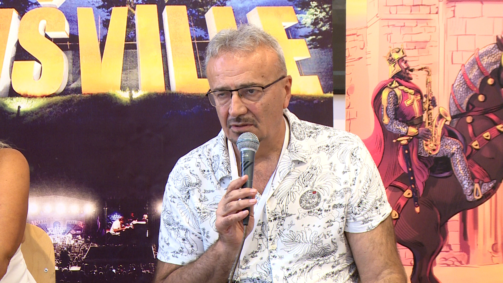 Beograd, Ivan Blagojevic, direktor Nisville jazz festivala, o Nisvilu na buvljaku Beograd, Ivan Blagojevic, direktor Nisville jazz festivala, o Nisvilu na buvljaku